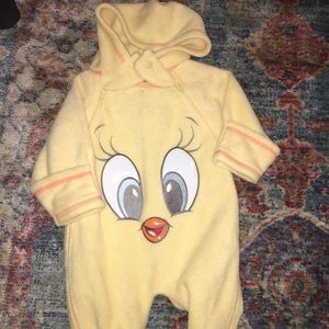 Tweety bird onsie